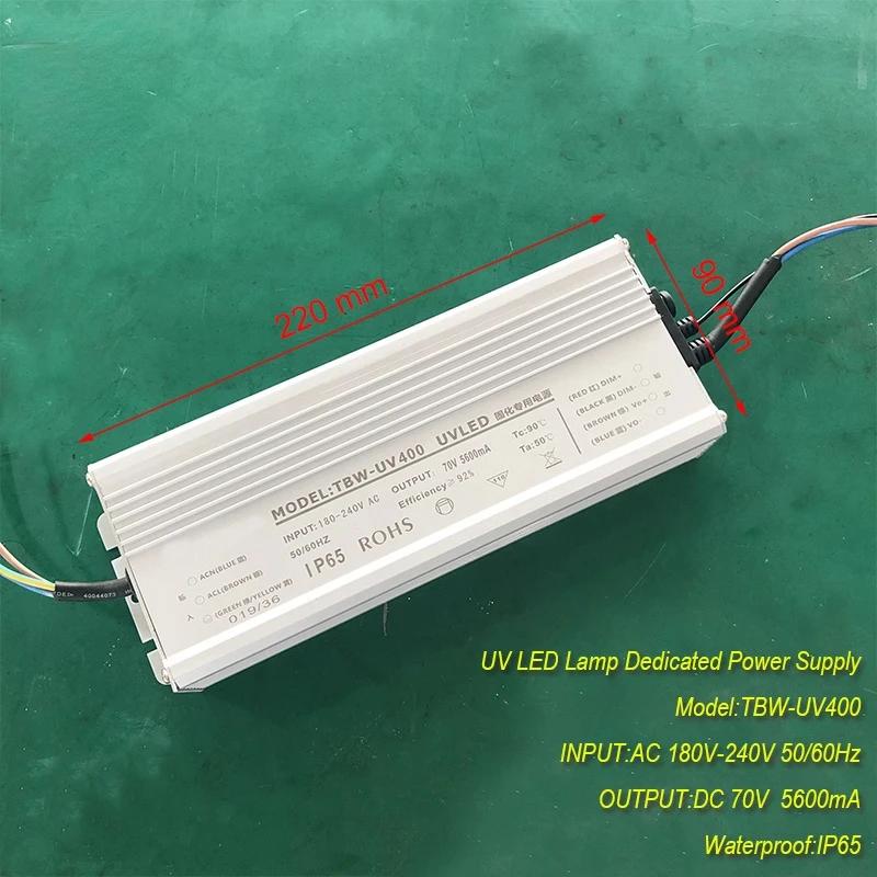 UV LED   ȭ    ҽ, DIM 400W IP65, Է AC 180V-240V  DC 70V 5600 Ma, 5.6A